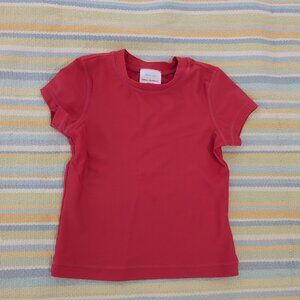 Hanna Andersson red short sleeve rash guard size 5